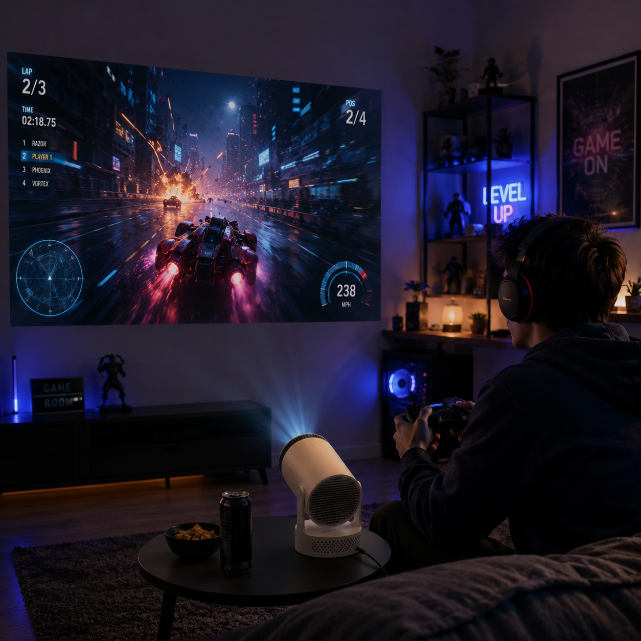 Portable Cinema Projector