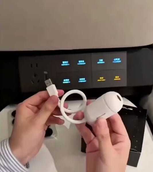 Portable Galaxy Projector: 2-in-1 Night Light